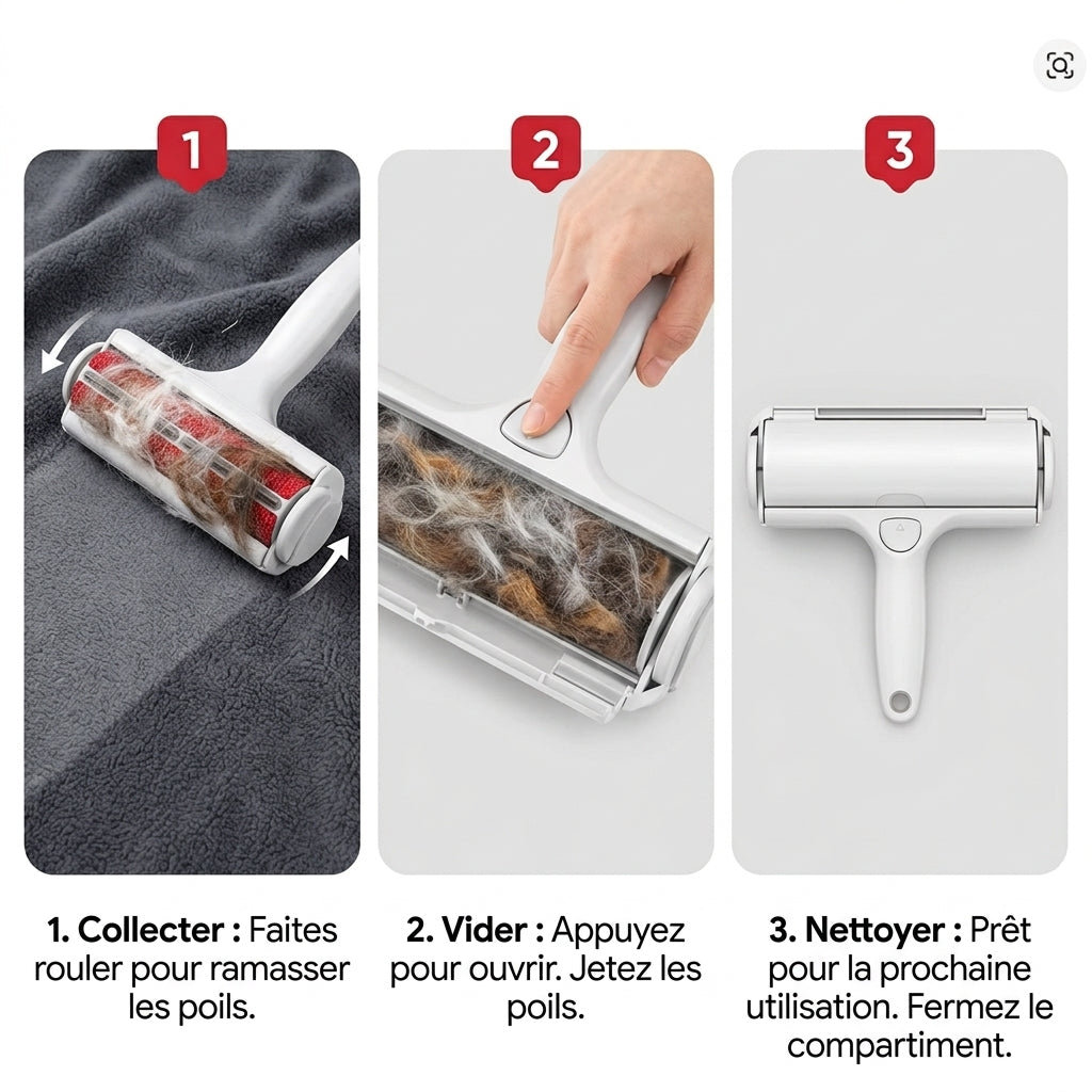 Stop'Poil- L'attrapeur de poils