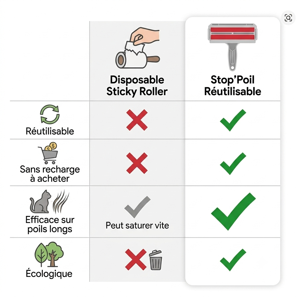 Stop'Poil- L'attrapeur de poils